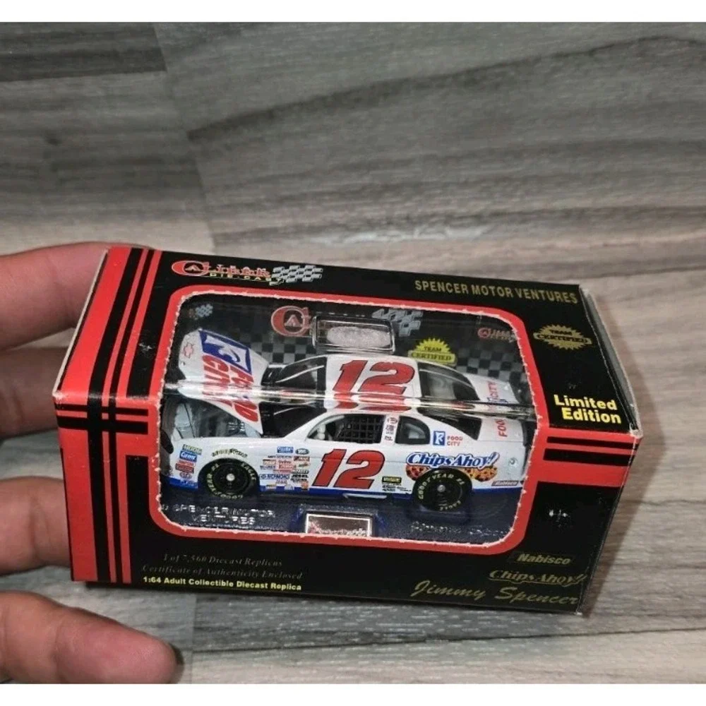 Jimmy Spencer #12 chips ahoy 1/64 Food City Limited Edition Die Cast